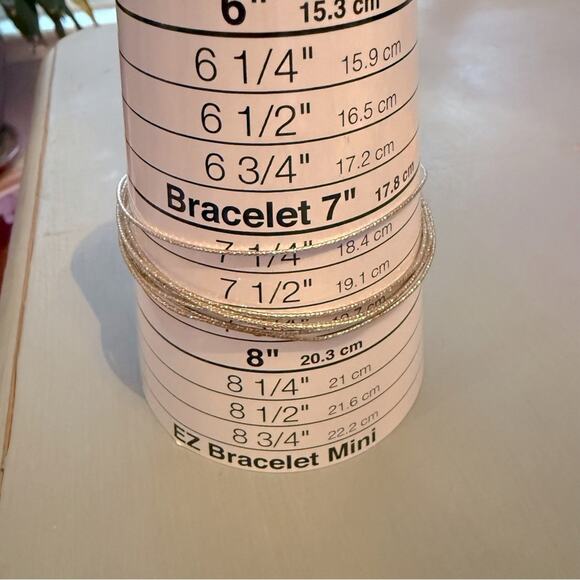 Silpada 925 Sterling Silver Lasting Impression Bangle Bracelets - Picture 4 of 9